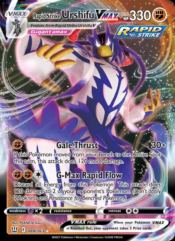 Rapid Strike Urshifu VMAX – Battle Styles 88