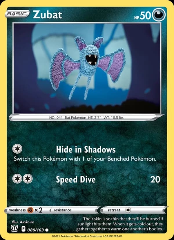 Zubat – Battle Styles 89