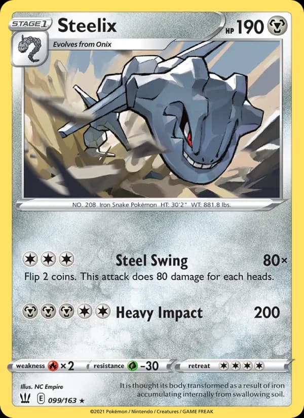 Steelix – Battle Styles 99