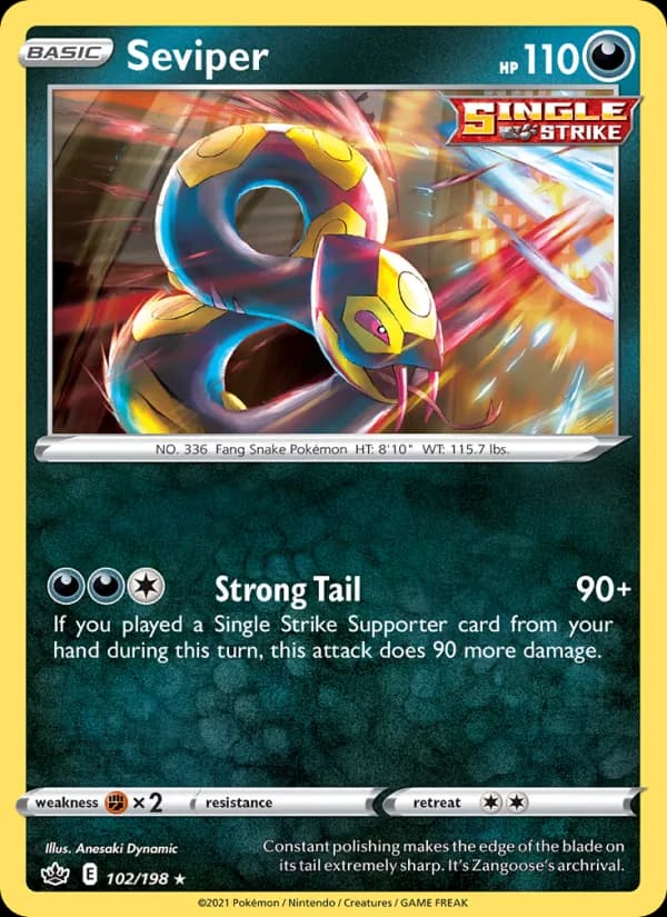Seviper – Chilling Reign 102