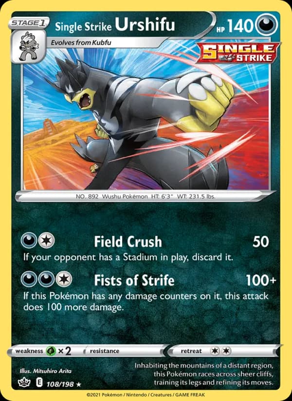 Single Strike Urshifu – Chilling Reign 108