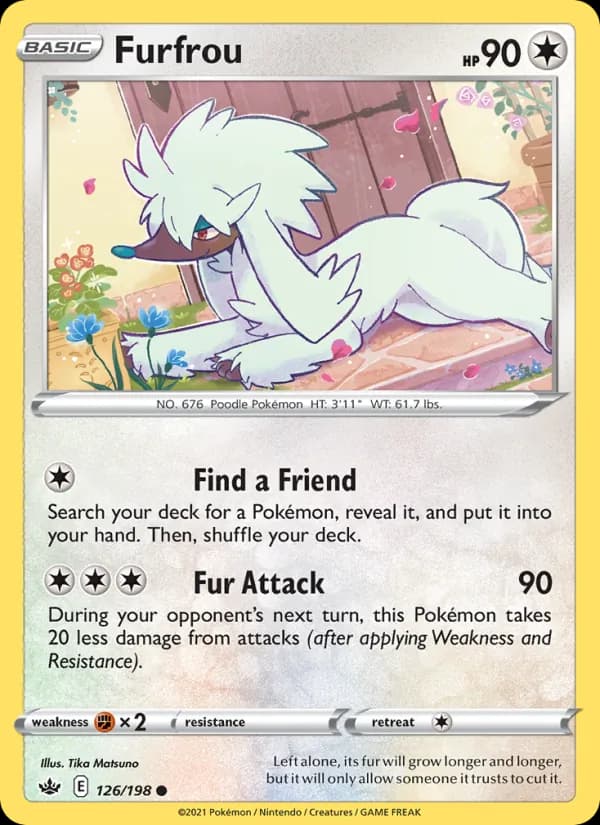 Furfrou – Chilling Reign 126
