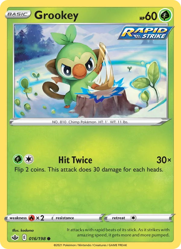 Grookey – Chilling Reign 16