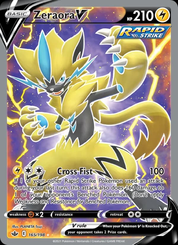 Zeraora V – Chilling Reign 165