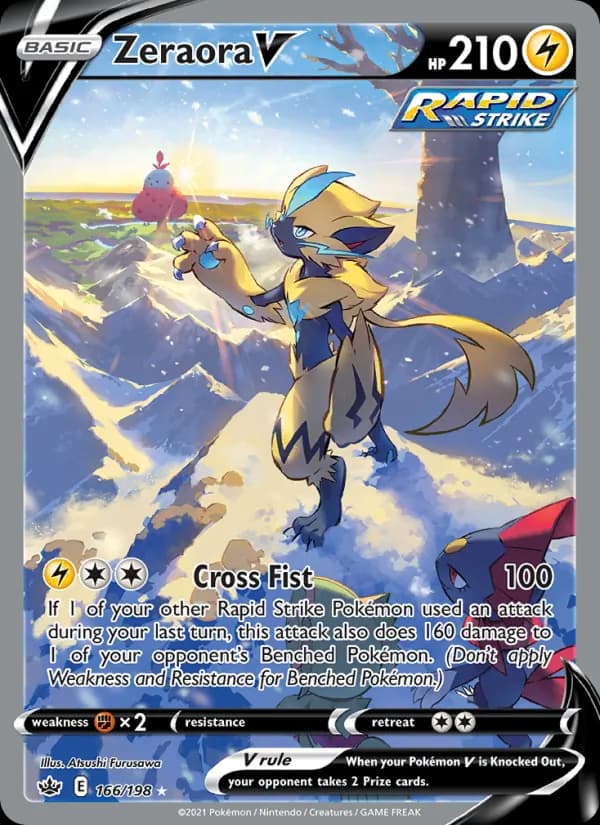 Zeraora V – Chilling Reign 166