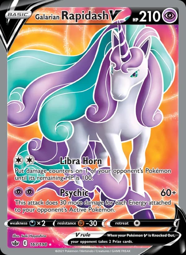 Galarian Rapidash V – Chilling Reign 167