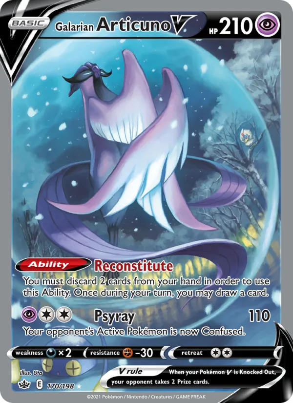 Galarian Articuno V – Chilling Reign 170