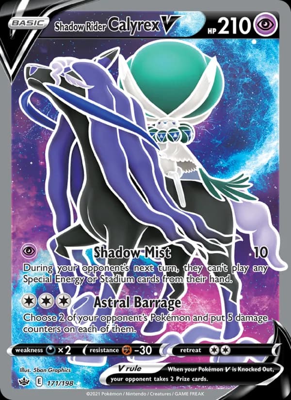 Shadow Rider Calyrex V – Chilling Reign 171