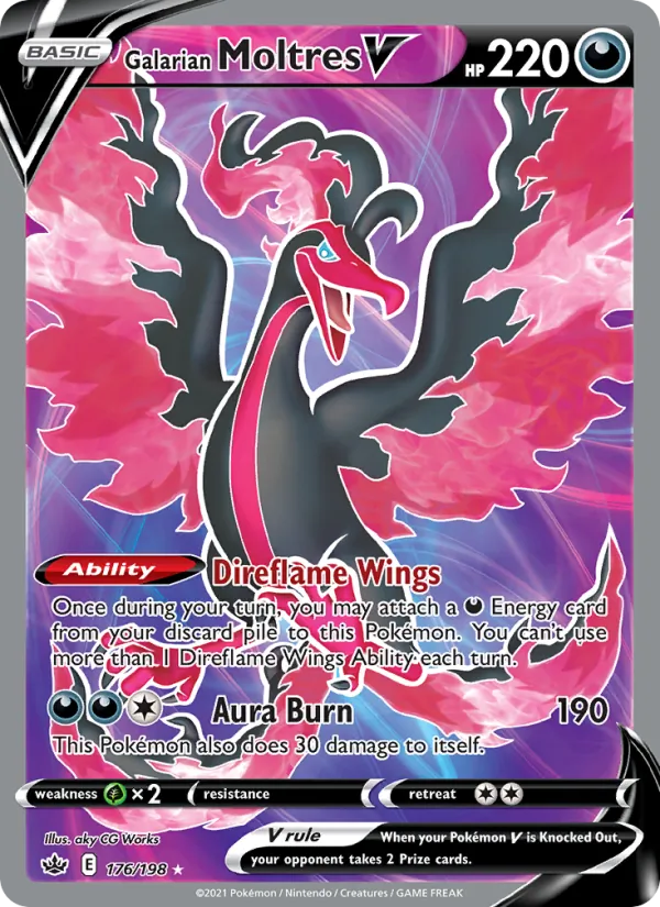 Galarian Moltres V – Chilling Reign 176