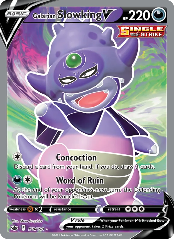 Galarian Slowking V – Chilling Reign 178