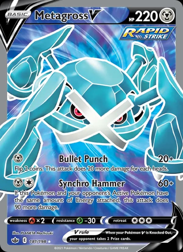 Metagross V – Chilling Reign 181