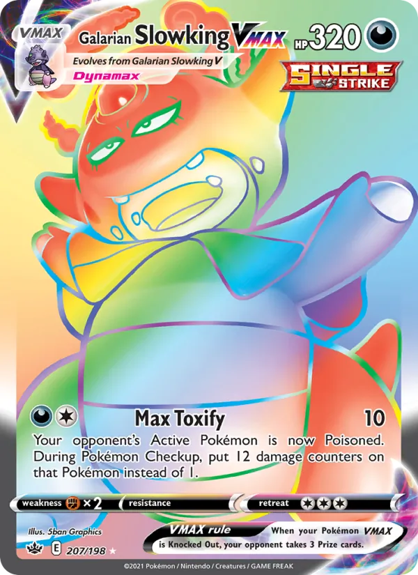 Galarian Slowking VMAX – Chilling Reign 207