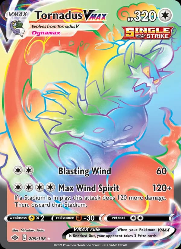 Tornadus VMAX – Chilling Reign 209