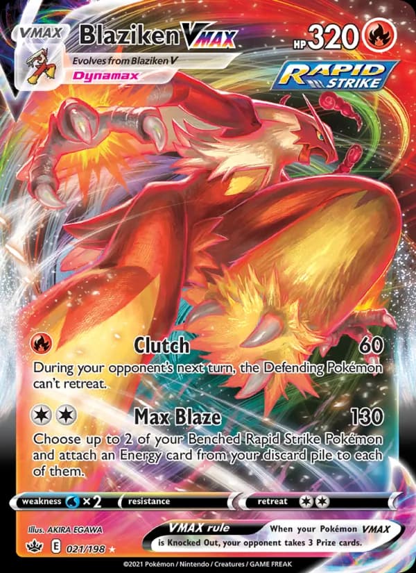 Blaziken VMAX – Chilling Reign 21