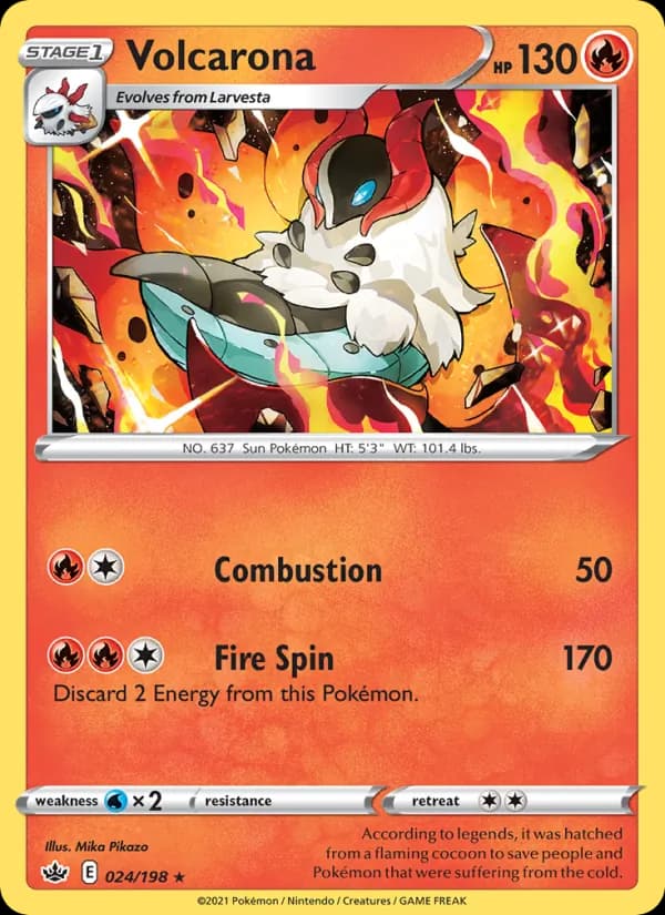 Volcarona – Chilling Reign 24