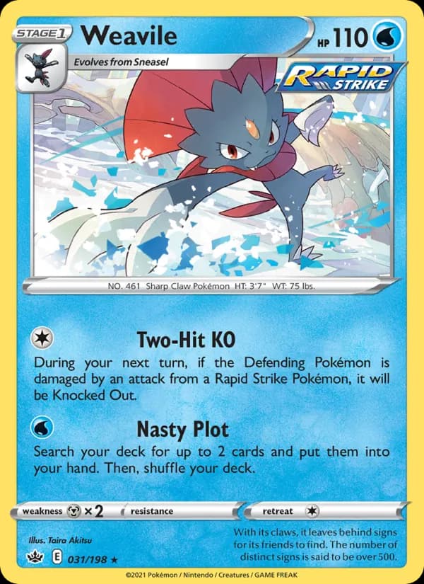 Weavile – Chilling Reign 31