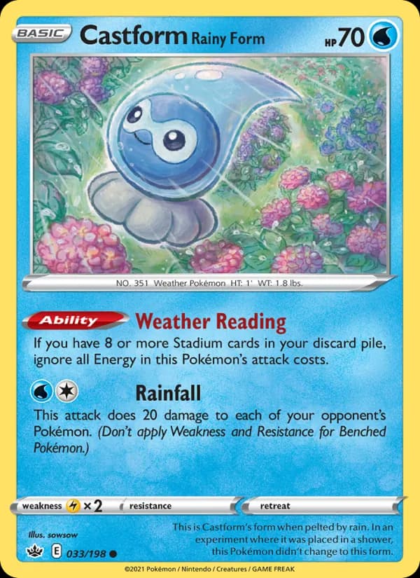 Castform Rainy Form – Chilling Reign 33