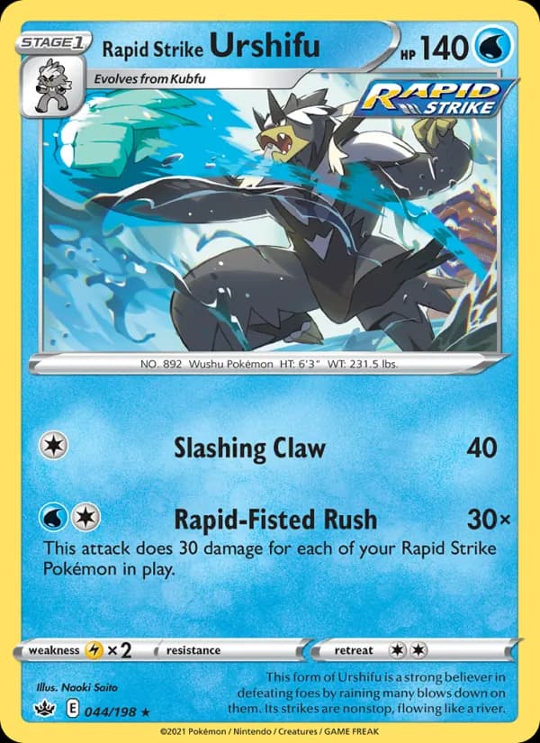 Rapid Strike Urshifu – Chilling Reign 44