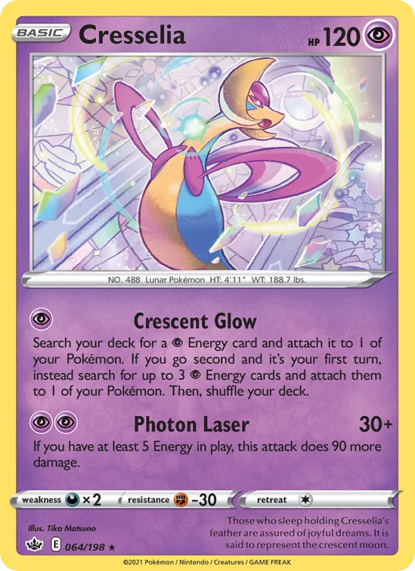 Cresselia – Chilling Reign 64