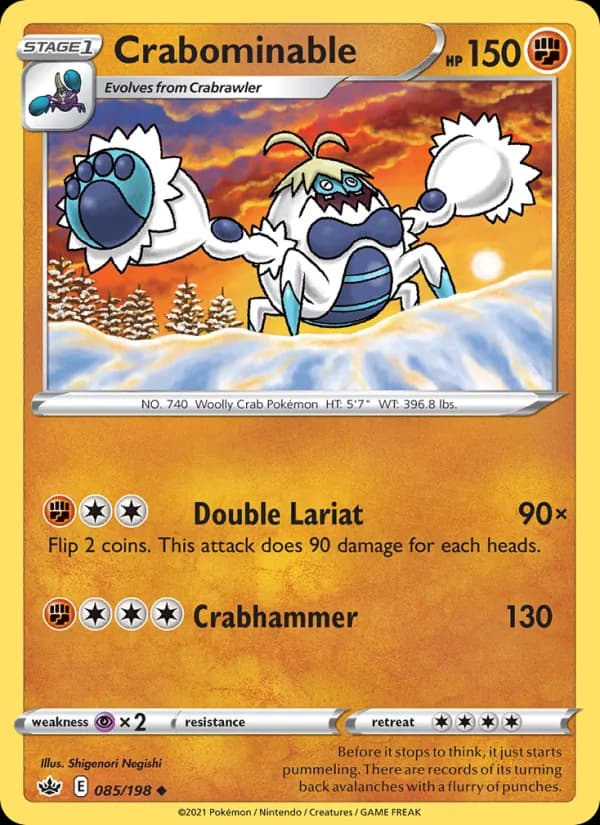 Crabominable – Chilling Reign 85