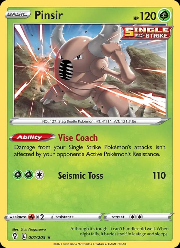 Pinsir – Evolving Skies 1