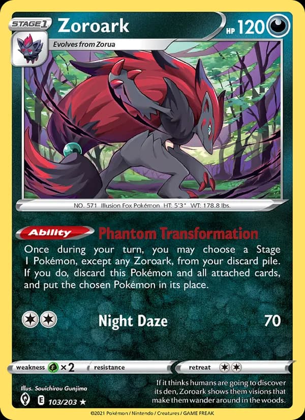 Zoroark – Evolving Skies 103