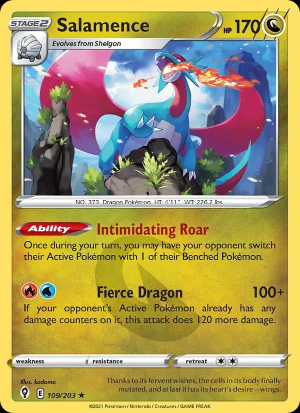 Salamence – Evolving Skies 109