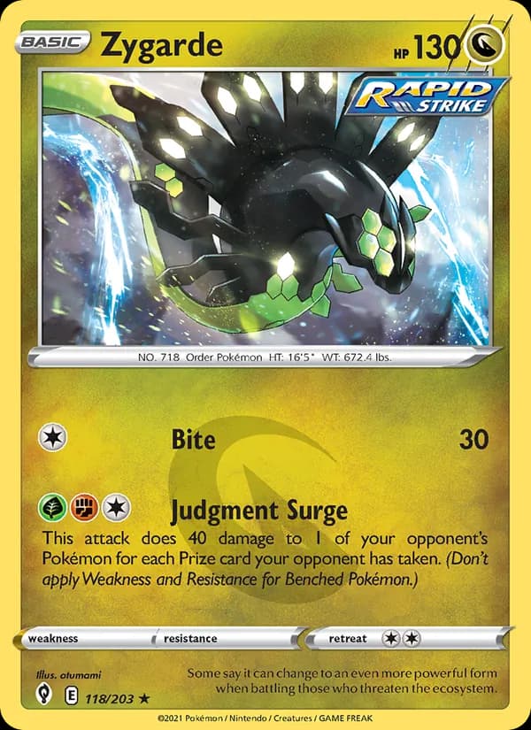 Zygarde – Evolving Skies 118