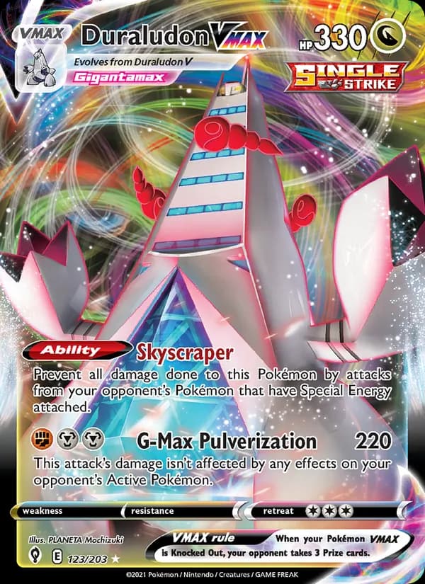 Duraludon VMAX – Evolving Skies 123