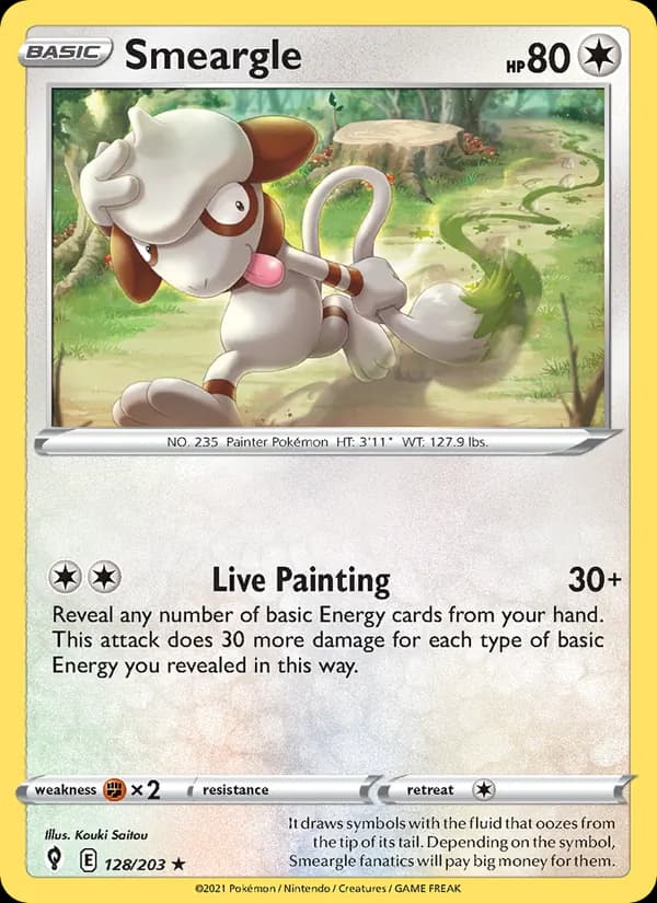 Smeargle – Evolving Skies 128