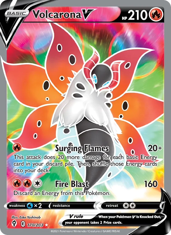 Volcarona V – Evolving Skies 170