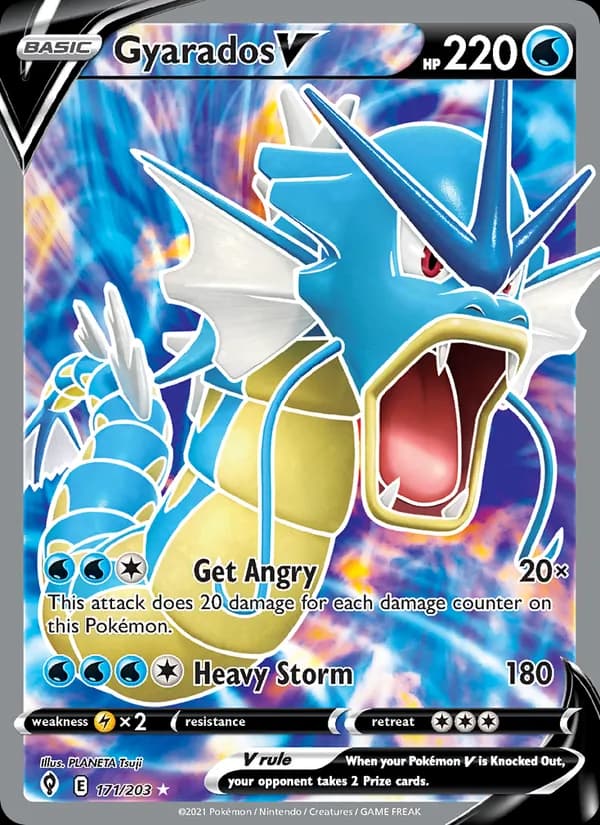 Gyarados V – Evolving Skies 171