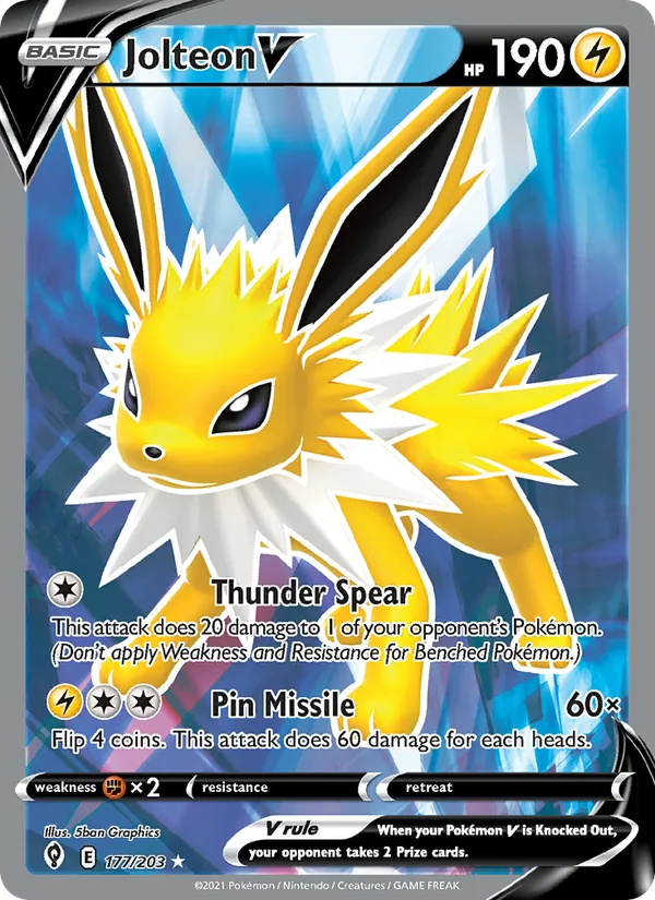 Jolteon V – Evolving Skies 177