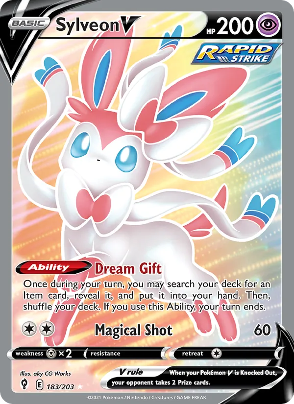 Sylveon V – Evolving Skies 183