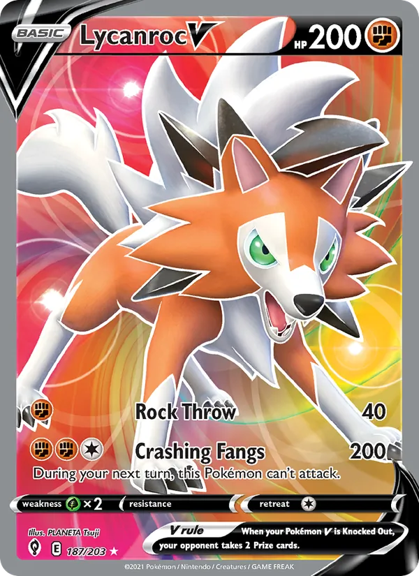 Lycanroc V – Evolving Skies 187