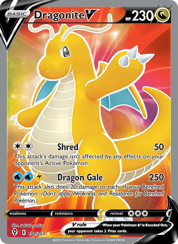 Dragonite V – Evolving Skies 191