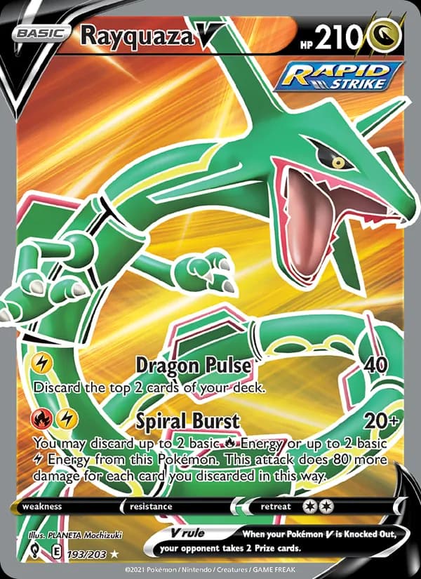 Rayquaza V – Evolving Skies 193