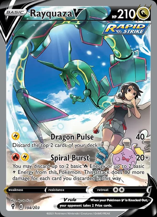 Rayquaza V – Evolving Skies 194