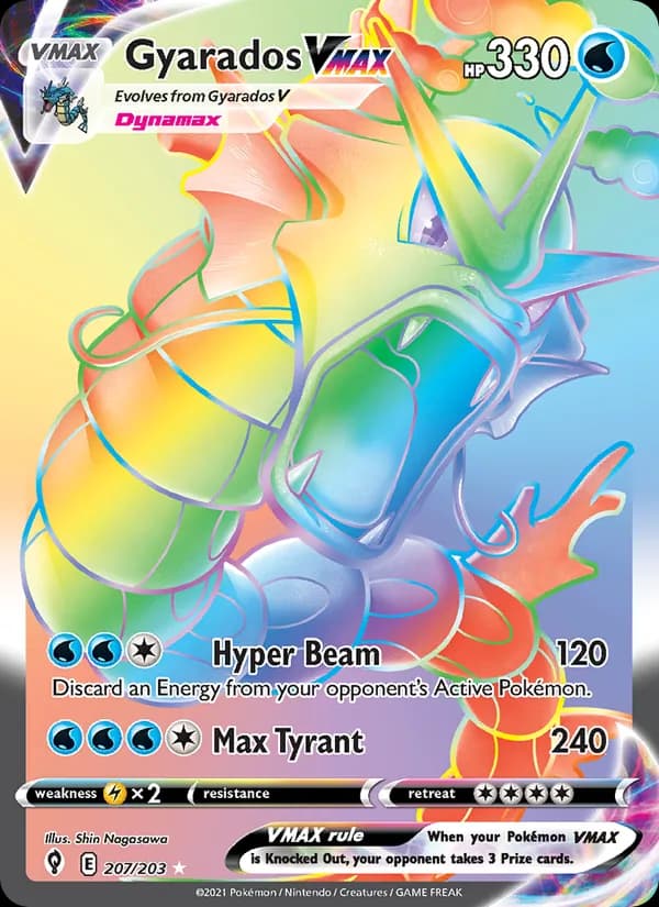 Gyarados VMAX – Evolving Skies 207