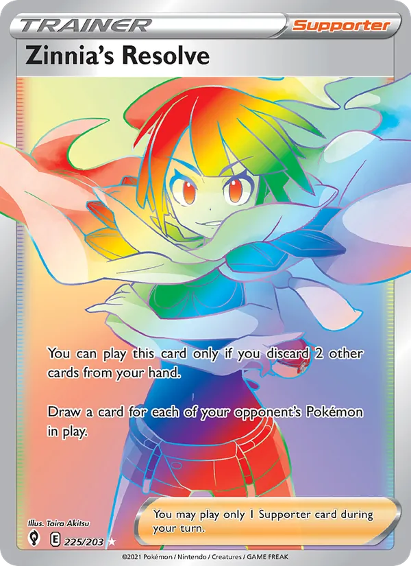 Zinnia's Resolve – Evolving Skies 225
