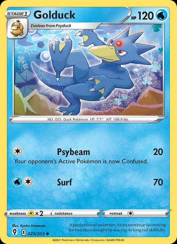 Golduck – Evolving Skies 25