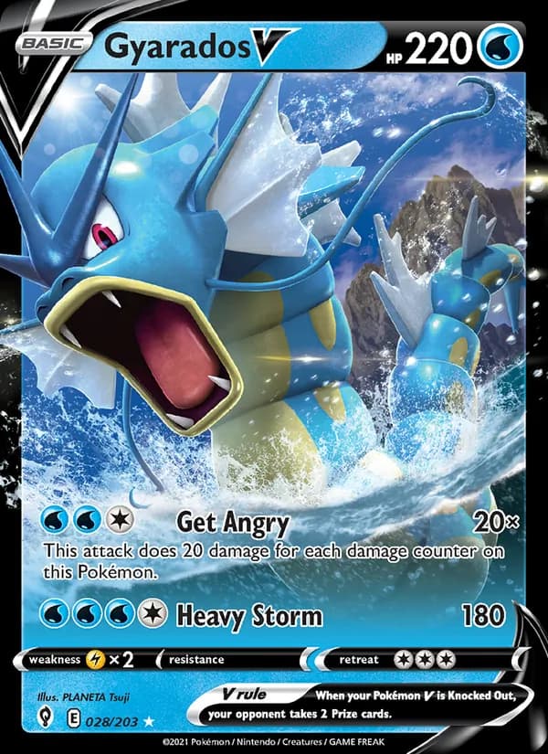 Gyarados V – Evolving Skies 28