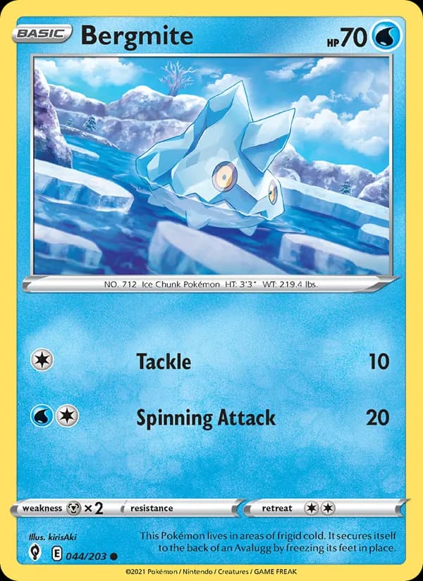 Bergmite – Evolving Skies 44