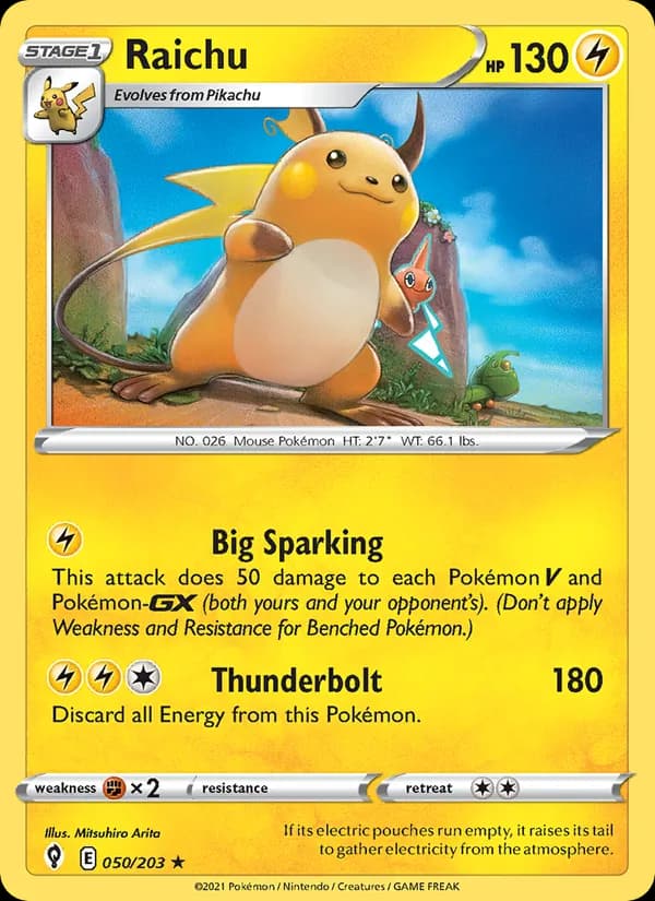 Raichu – Evolving Skies 50