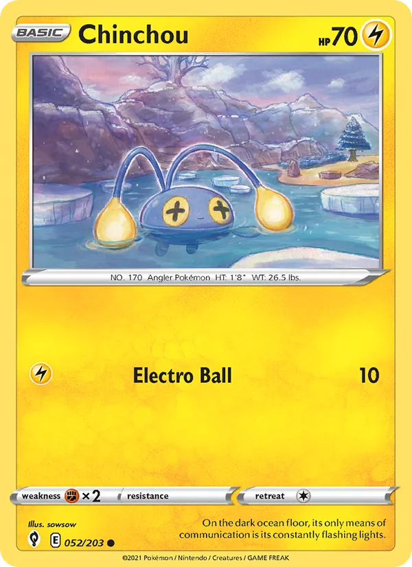Chinchou – Evolving Skies 52