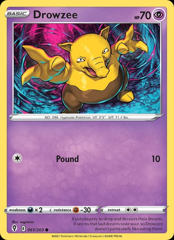 Drowzee – Evolving Skies 61