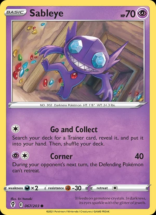 Sableye – Evolving Skies 67