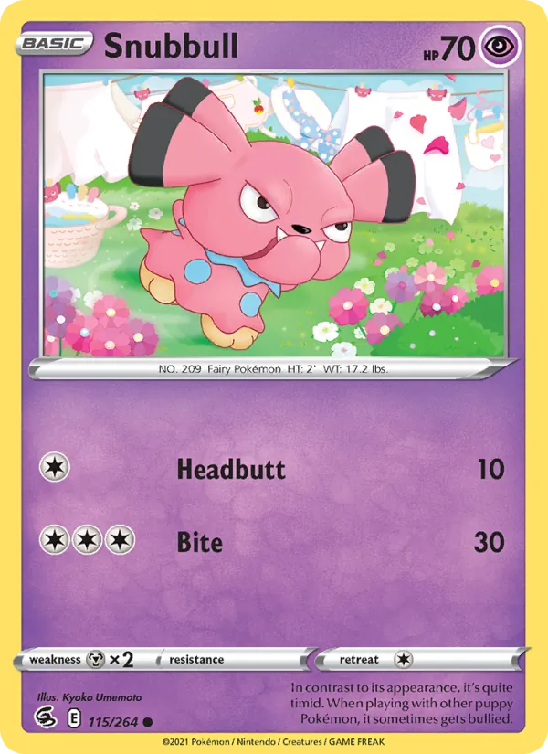 Snubbull – Fusion Strike 115