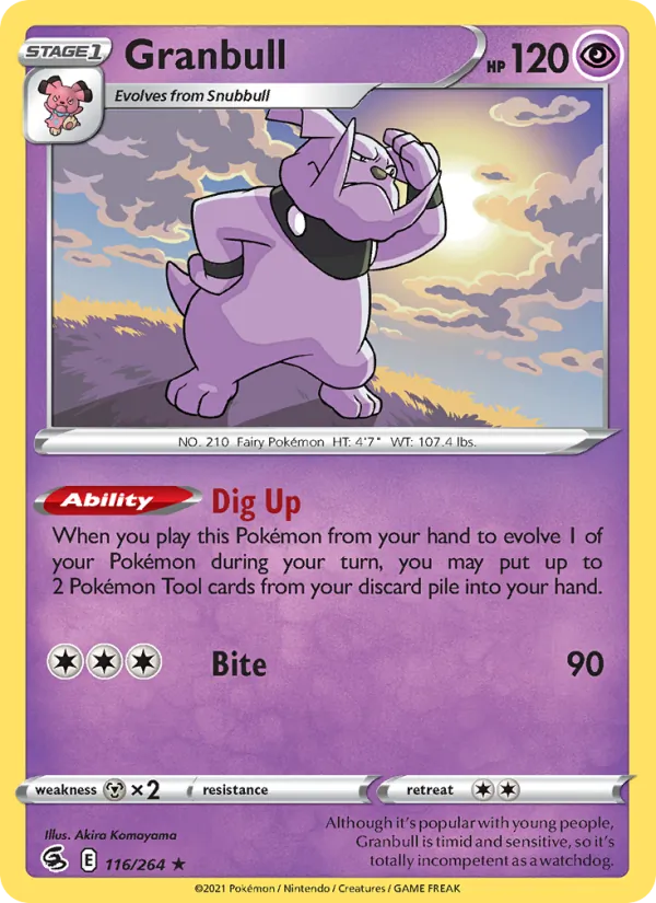 Granbull – Fusion Strike 116