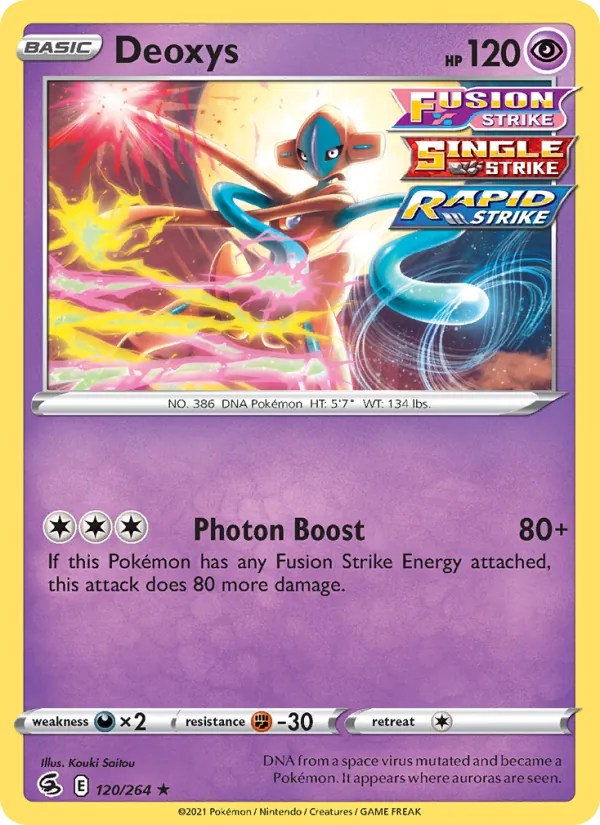 Deoxys – Fusion Strike 120